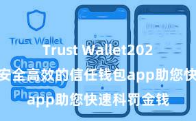 Trust Wallet2025版本下载 安全高效的信任钱包app助您快速科罚金钱